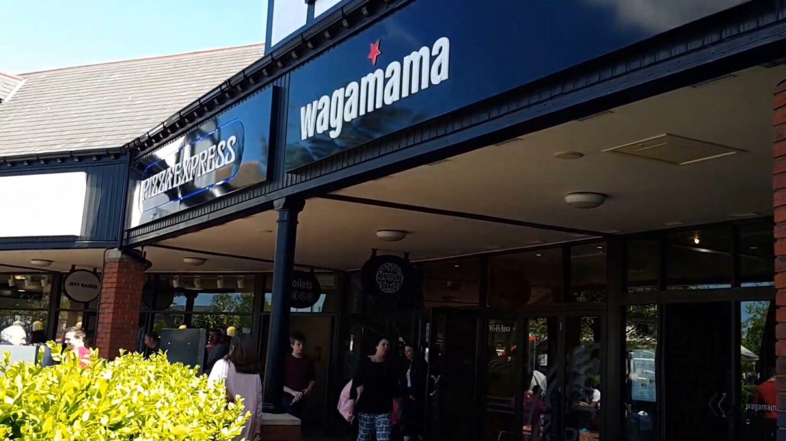 Wagamama Opening Times