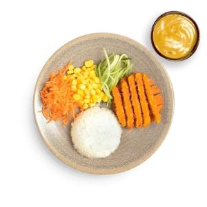 Mini Yasai Katsu with Curry Sauce