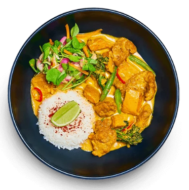Tender Vegan Chicken Coconut Curry