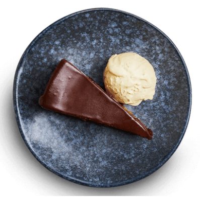Smoked Chocolate Caramel Cake